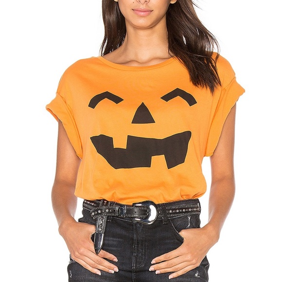 Wildfox Tops - Wildfox Jack O’lantern Cotton Halloween Shirt 🎃